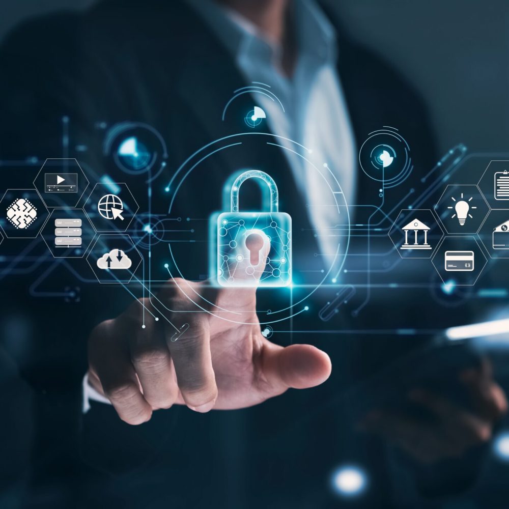 Cybersecurity,And,Privacy,Concepts,To,Protect,Data.,Lock,Icon,And Cybersecurity,And,Privacy,Concepts,To,Protect,Data.,Lock,Icon,And